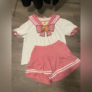 Pretty Soldier Sailor Moon Pajamas set